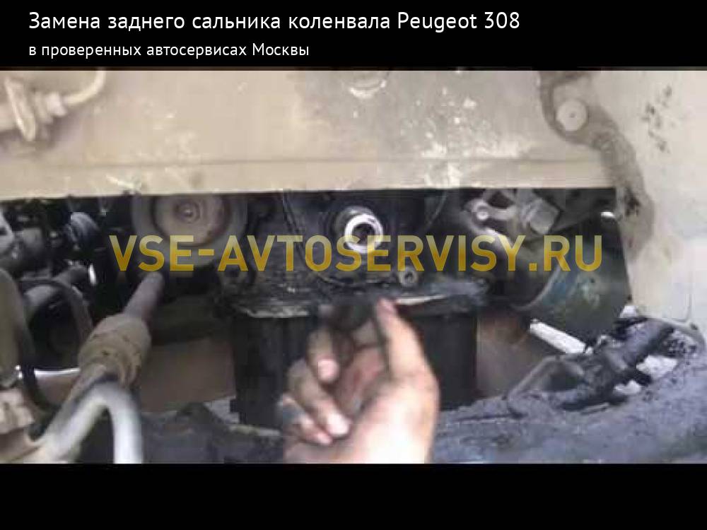 Замена переднего сальника коленвала Peugeot в Санкт-Петербурге. Услуги СТО Motul Garage